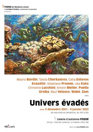 Univers évadés à la Galerie-Librairie d&#039;Automne POZOR