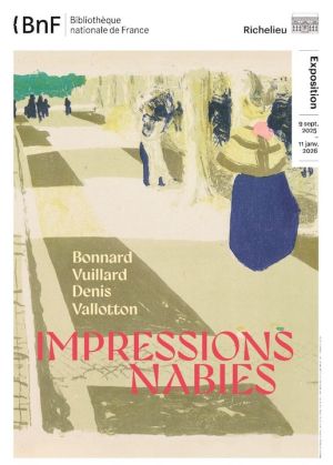 Impressions Nabies à la BNF Richelieu